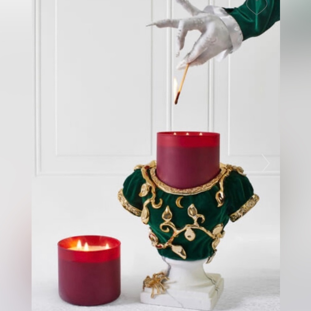 Bath & Body Works Headless Bust Pedestal 3- Wick Candle Holder